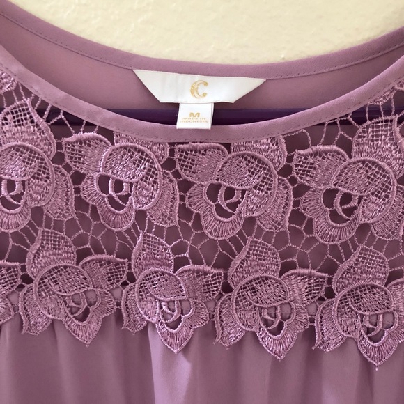 Charming Charlie Short Sleeve Blouse - Picture 3 of 3